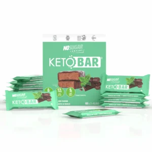 No Sugar Bar Chocolate Mint 12ct (New Look!)
