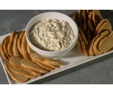 Low Carb Sea Salt and Garlic Bagel Chips - Fresh Baked - Image 4