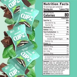 No Sugar Cupz Variety Pack (Mint + Peanut Butter) - Image 8