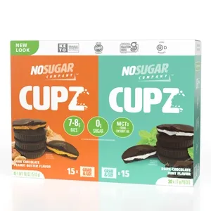 No Sugar Cupz Variety Pack (Mint + Peanut Butter) - Image 10
