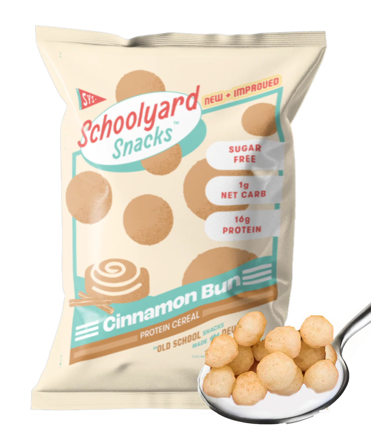 Cinnamon Bun Protein Cereal (12 Bags) - Image 2