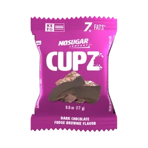 No Sugar Keto Cup Dark Chocolate Fudge Brownie - 30 Cups - Image 4