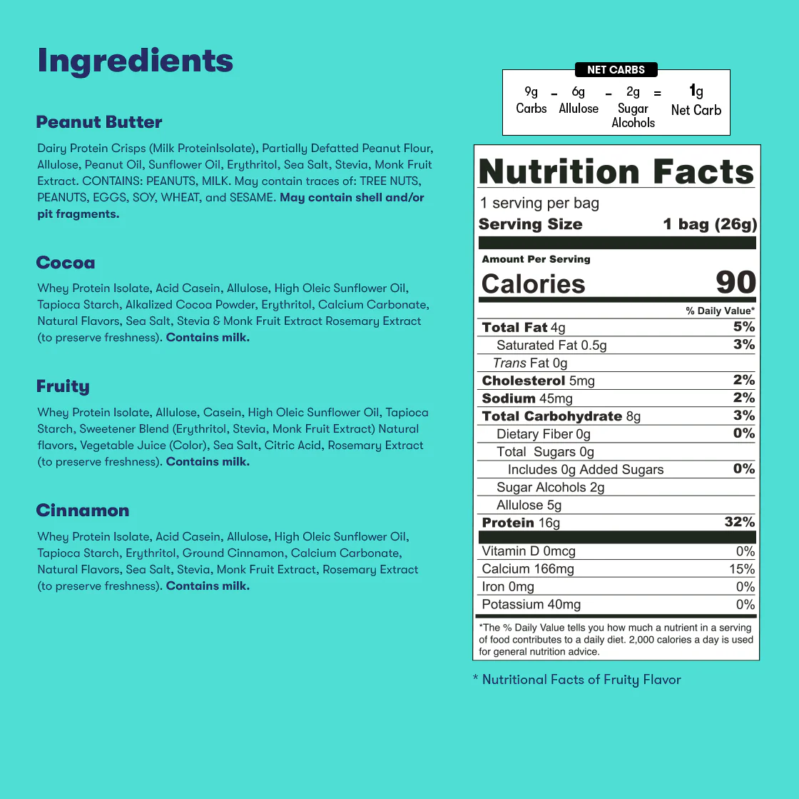 Cinnamon Bun Protein Cereal (12 Bags) - Image 3