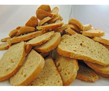 Low Carb Sea Salt and Onion Bagel Chips - Fresh Baked - Image 2